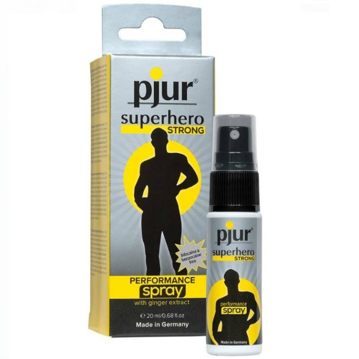Spray Retardante Pjur Superhero 20 Ml:: Envío discreto en masturbadoresparahombre.com